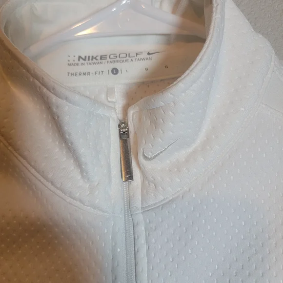 ​Nike Golf Therma-FIT Vest Women’s Size Large White Full Zip Gilet Golfcore - Picture 4 of 7